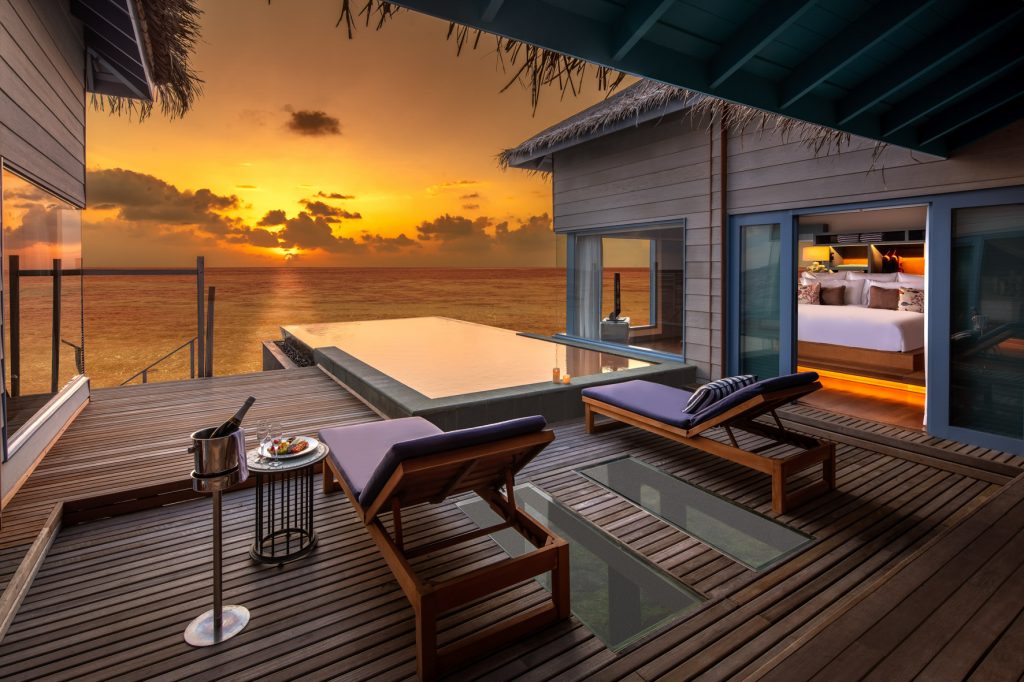 Dawn at the resort